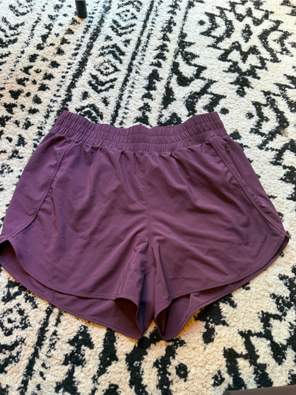 Women’s Deep Plum Tank Top with Elastic Hem